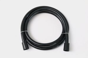 厂家批发PVC黑色塑料网纹管卫浴花洒喷头软管可定制