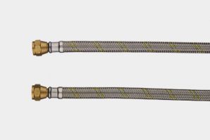 不锈钢编织煤气软管带黄丝金属高压燃气管厂家定制